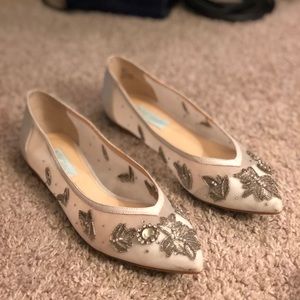 Betsey Johnson Beaded Flats